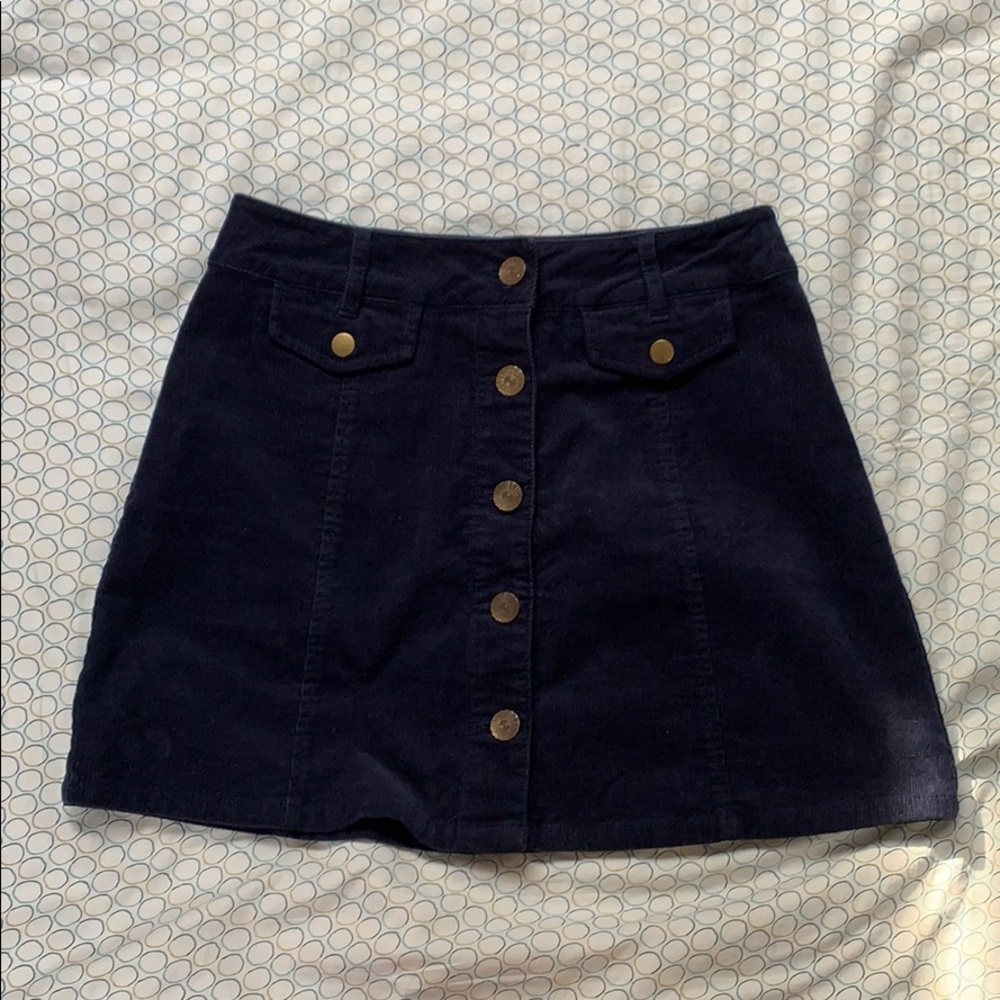 Corduroy skirt